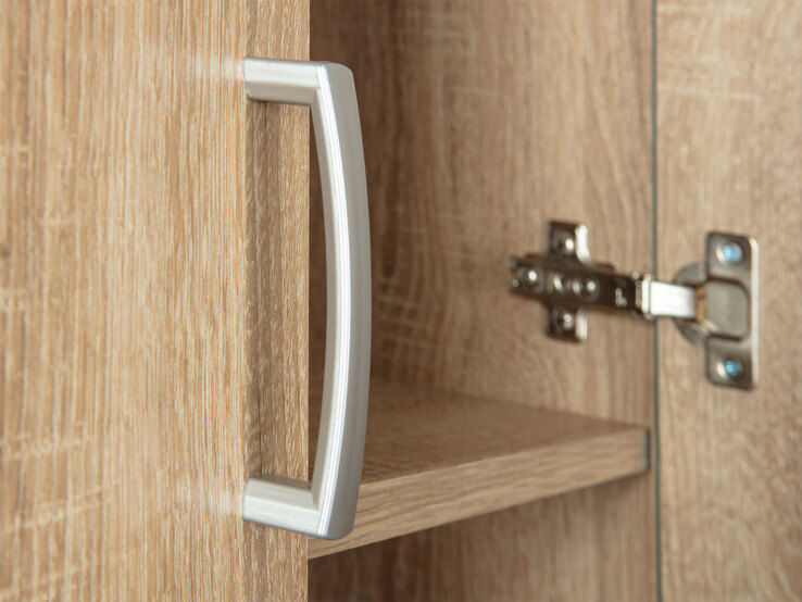 Mehrzweckschrank Bastian Dekor Sonoma-Eiche 70x189x34 cm