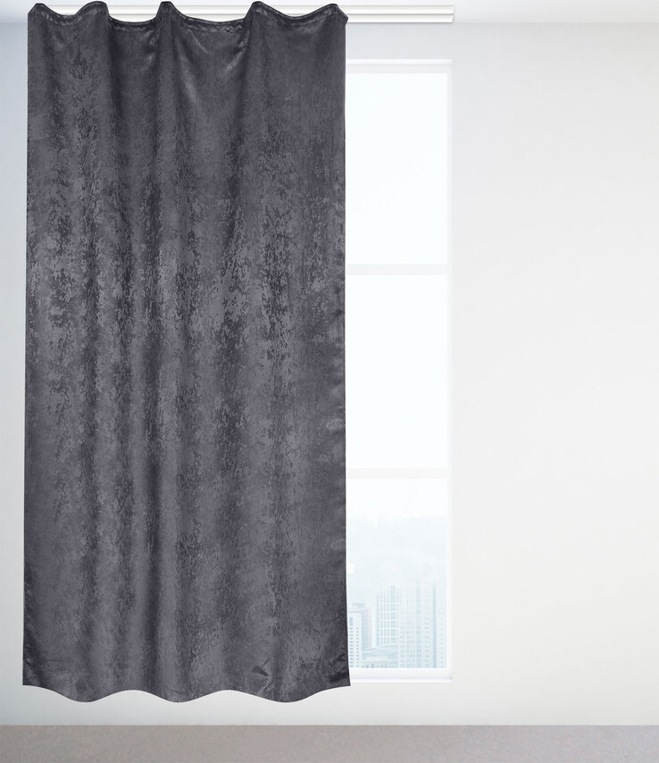 Kombivorhang Lyon 2er-Set 140 x 235 cm anthrazit