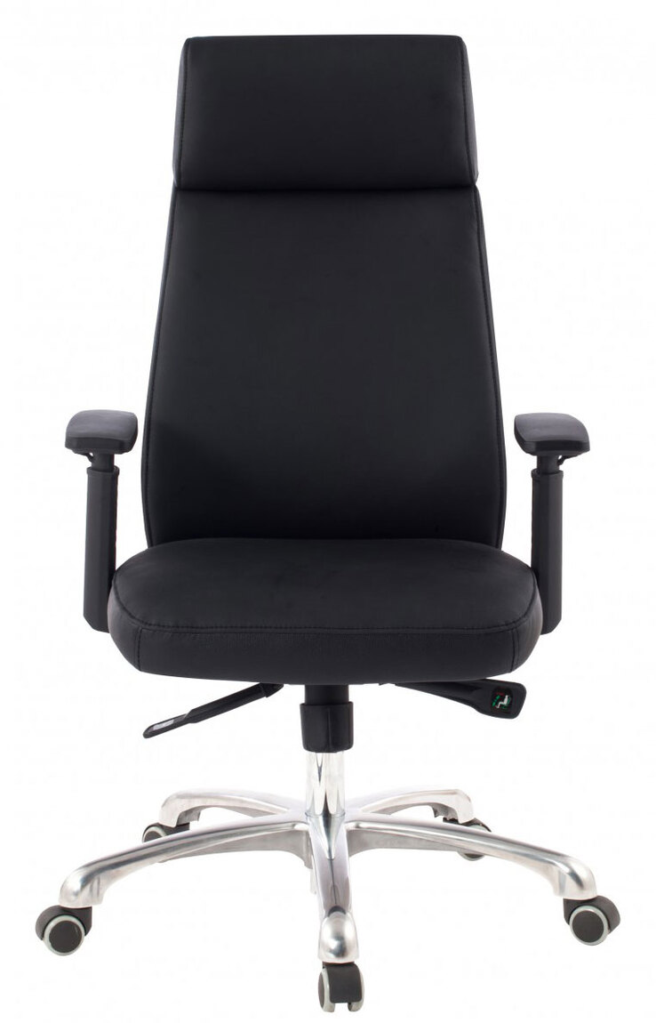 Chefsessel Porto Leder 68 x 118 cm schwarz