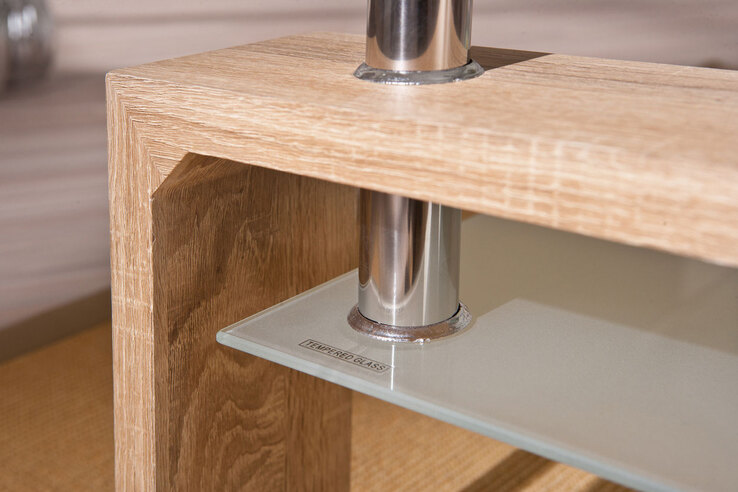 Couchtisch Eric Sonoma-Eiche MDF 100x45x60 cm