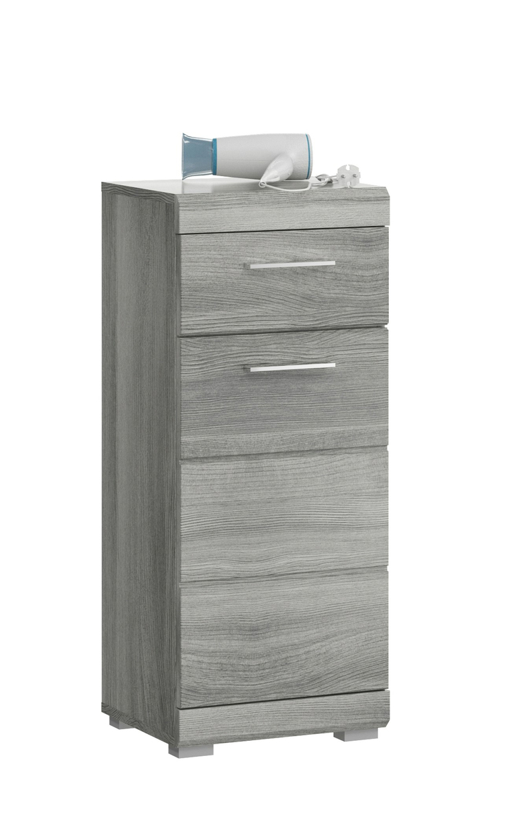 Unterschrank Soul grau B/H/T 37x88x31 cm