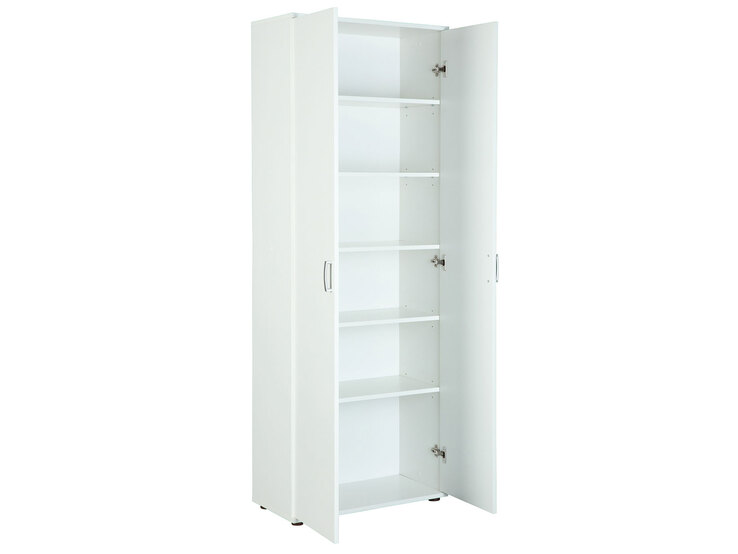Mehrzweckschrank Pepe 70x189x34 cm Weiß