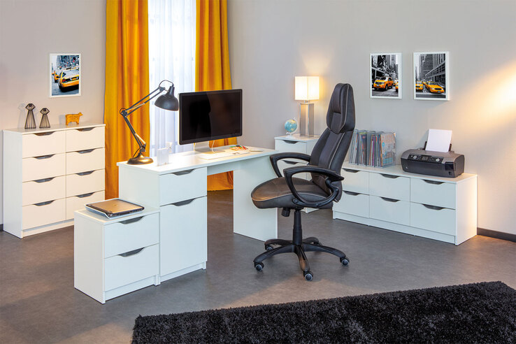 Kommode Noah-2 41x50cm weiß