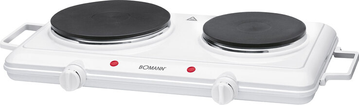 BOMANN Doppelkochplatte DKP 5028 CB weiß