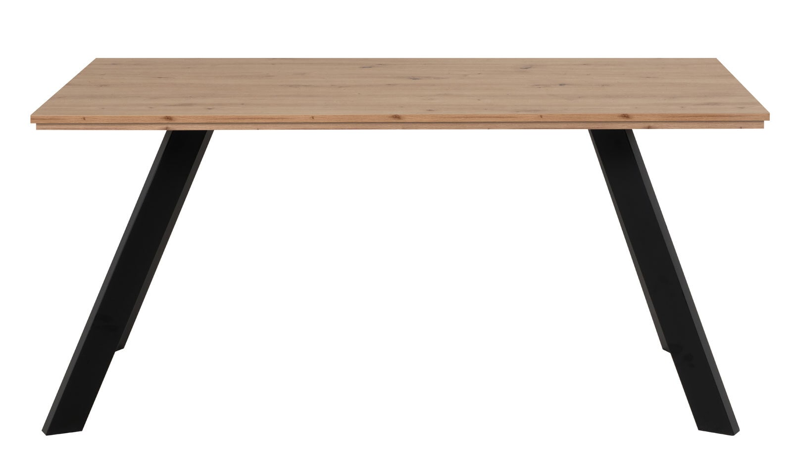 Tisch Konstanz Dekor Artisan Oak / schwarz 160x75x90 cm