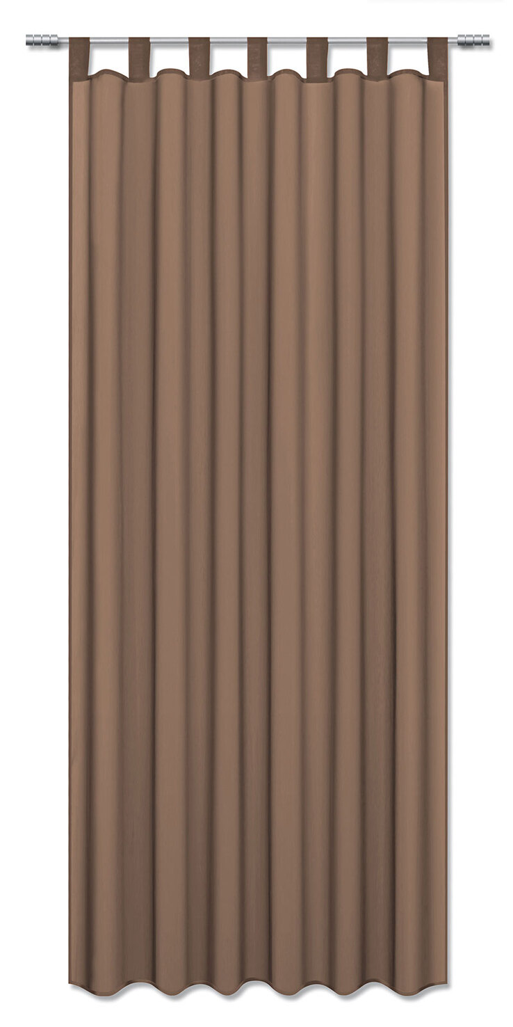Schlaufenschal Look Braun 140 x 225 cm