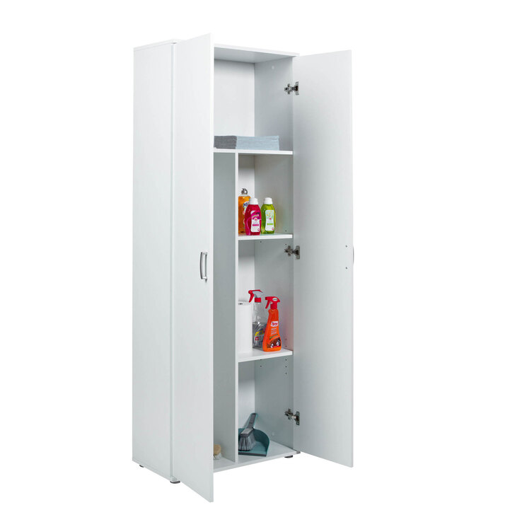 Mehrzweckschrank Pepe Weiß 70x189x34 cm