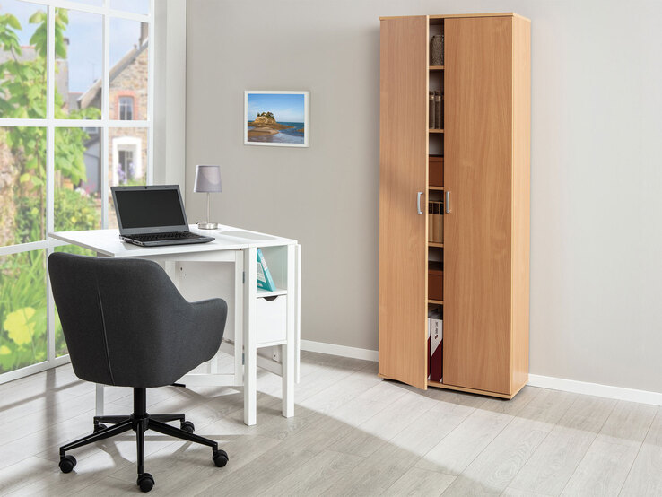 Mehrzweckschrank Alex Dekor Buche 70x189x34 cm