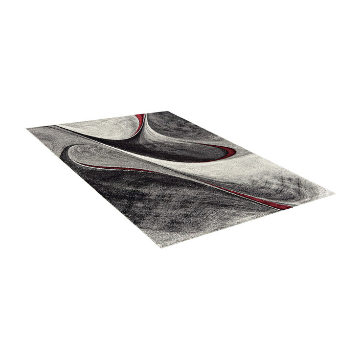 Webteppich Brilliance 80 x 150 cm rot