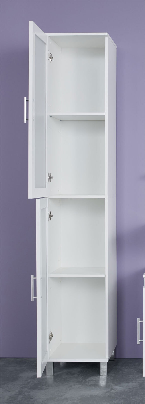 Hochschrank Orlando Weiß ca. 35 x 188 x 33 cm