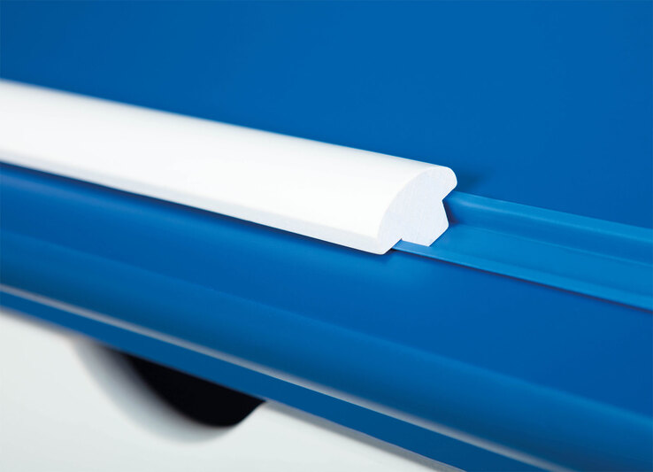 Kinder Schreibtisch David 109 x 55 cm Blau/Weiß