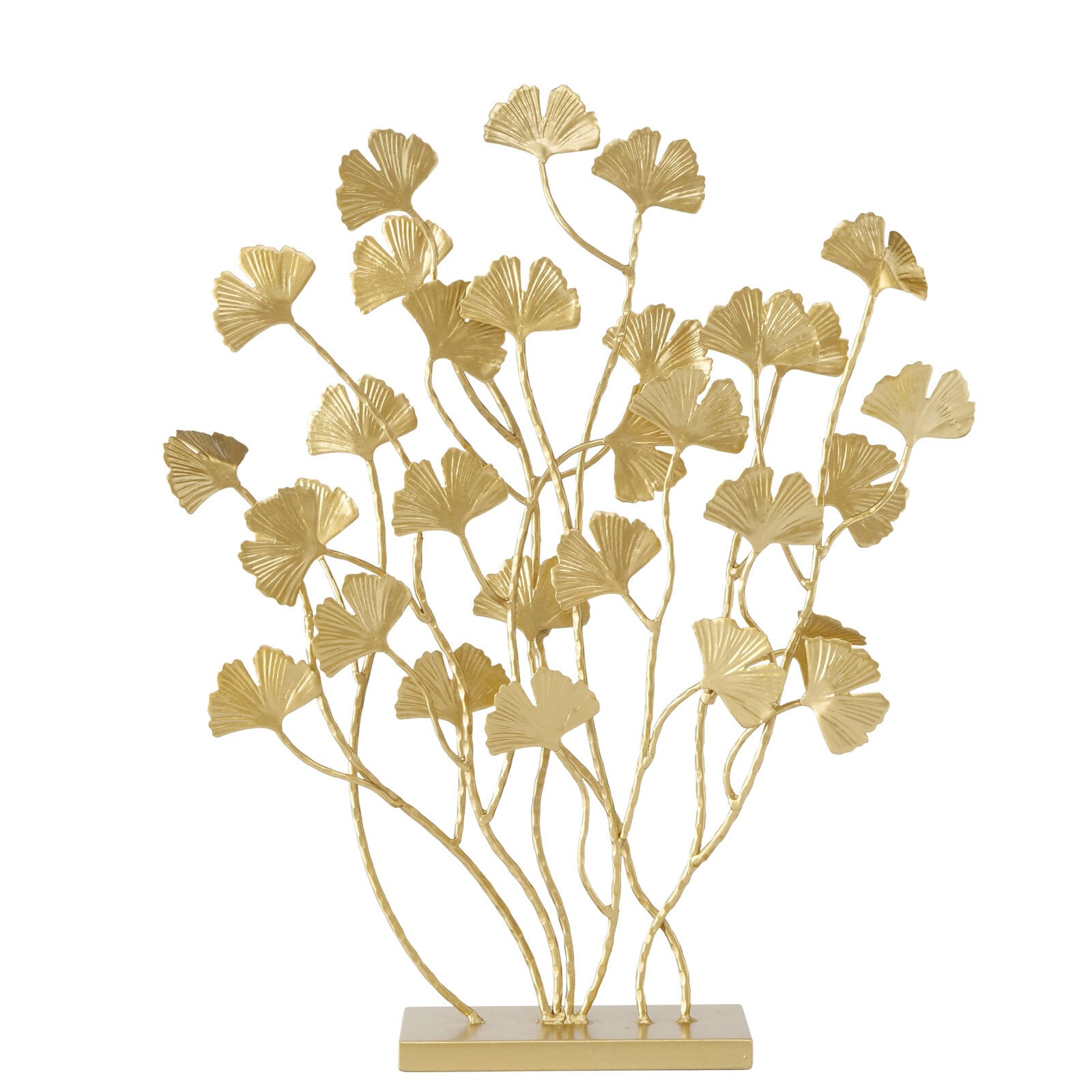 Dekoaufsteller Ginkgo gold