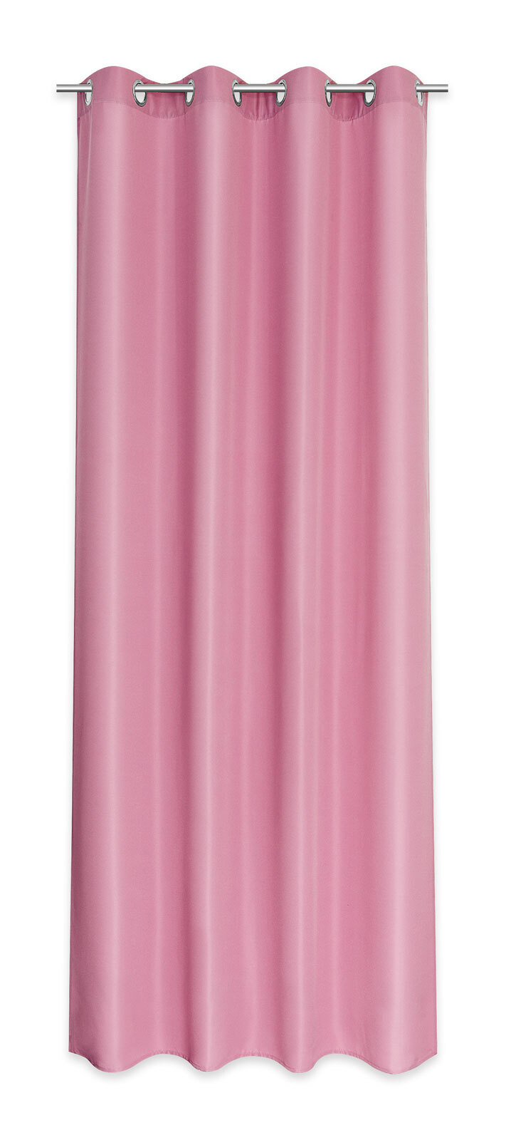 2er Set - Ösenvorhang Lanos Rosa
