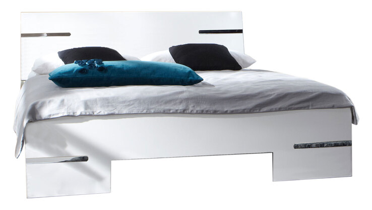 Futonbett Anna Weiß Nachbildung ca. 140 x 200 cm