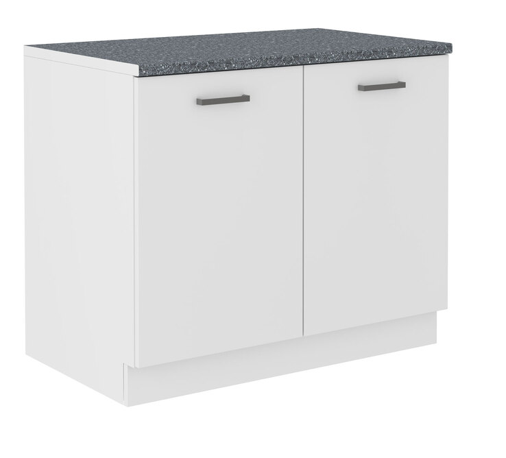 Spülenunterschrank Topas weiß matt 