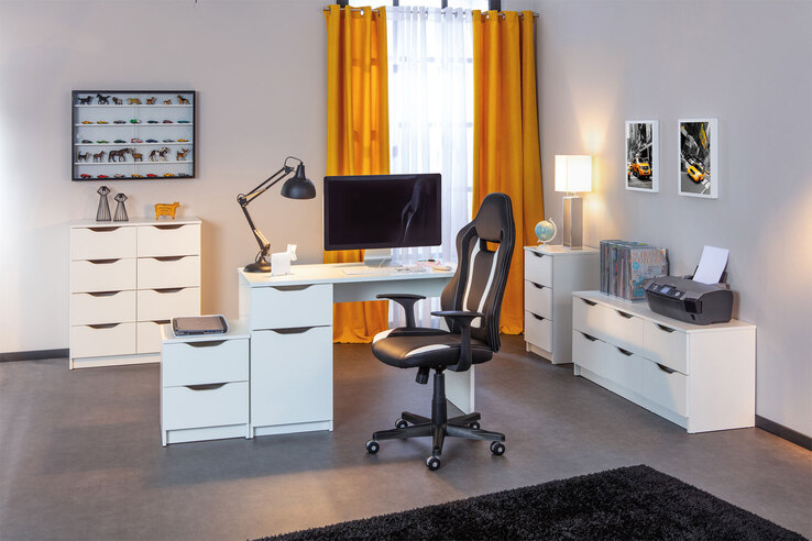 Kommode Noah-2 41x50cm weiß