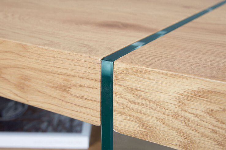 Couchtisch Justin 110 x 45,5 x 60 cm Dekor Wildeiche