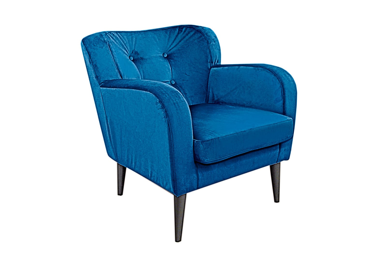 Cocktailsessel Prestige Stoffbezug Blau ca. 79 x 82 x 89 cm