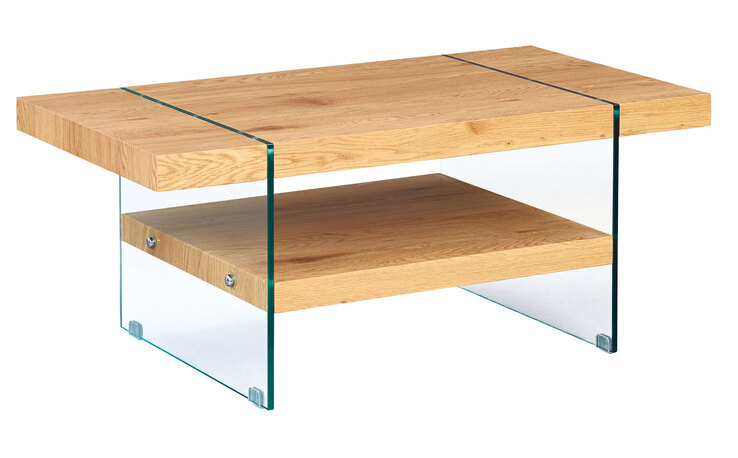 Couchtisch Justin 110 x 45,5 x 60 cm Dekor Wildeiche