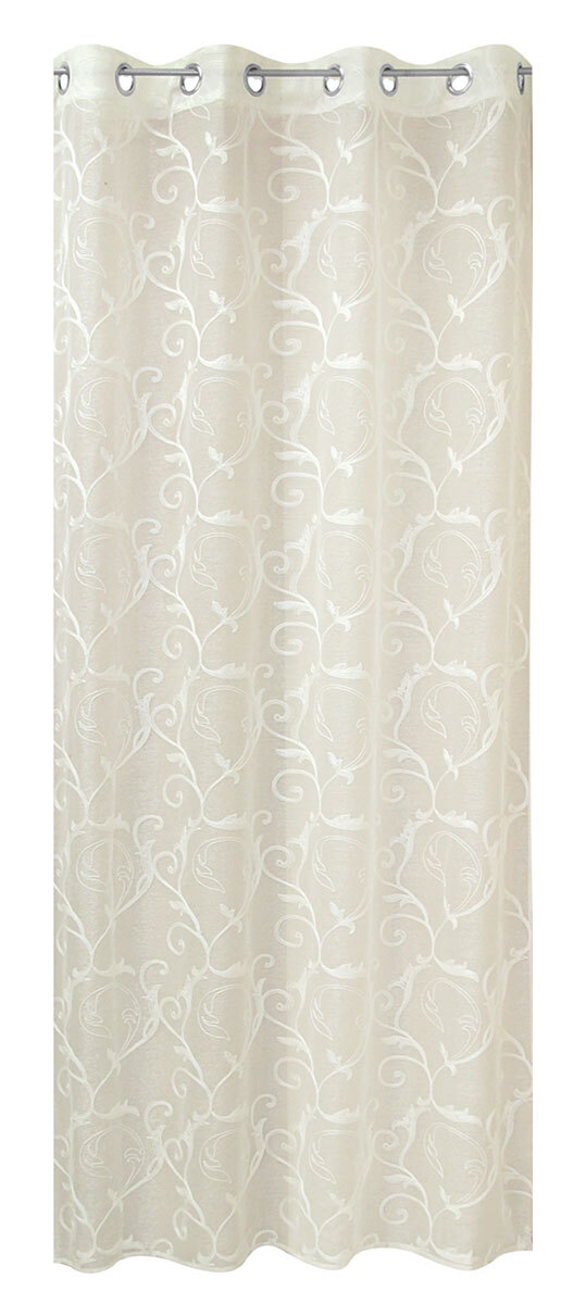 Ösenvorhang Emilia 140 x 245 cm creme