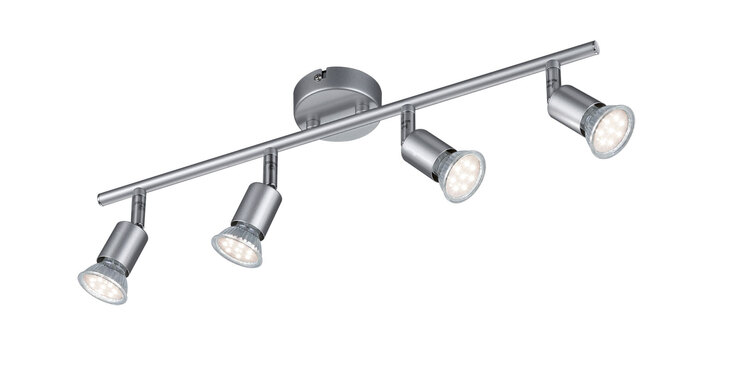 LED-Spot Paris titanfarbig 4-flammig