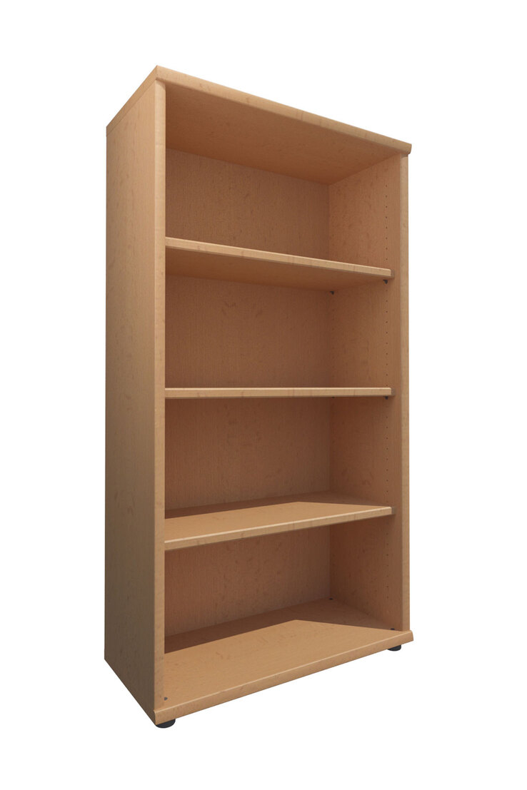 Regal Point Typ 82 Buche-Dekor 80x149,3x37,2 cm