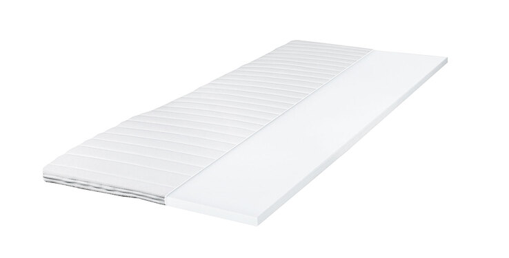 Dream Topper-Komfortschaum Polyester Weiß 140 x 200