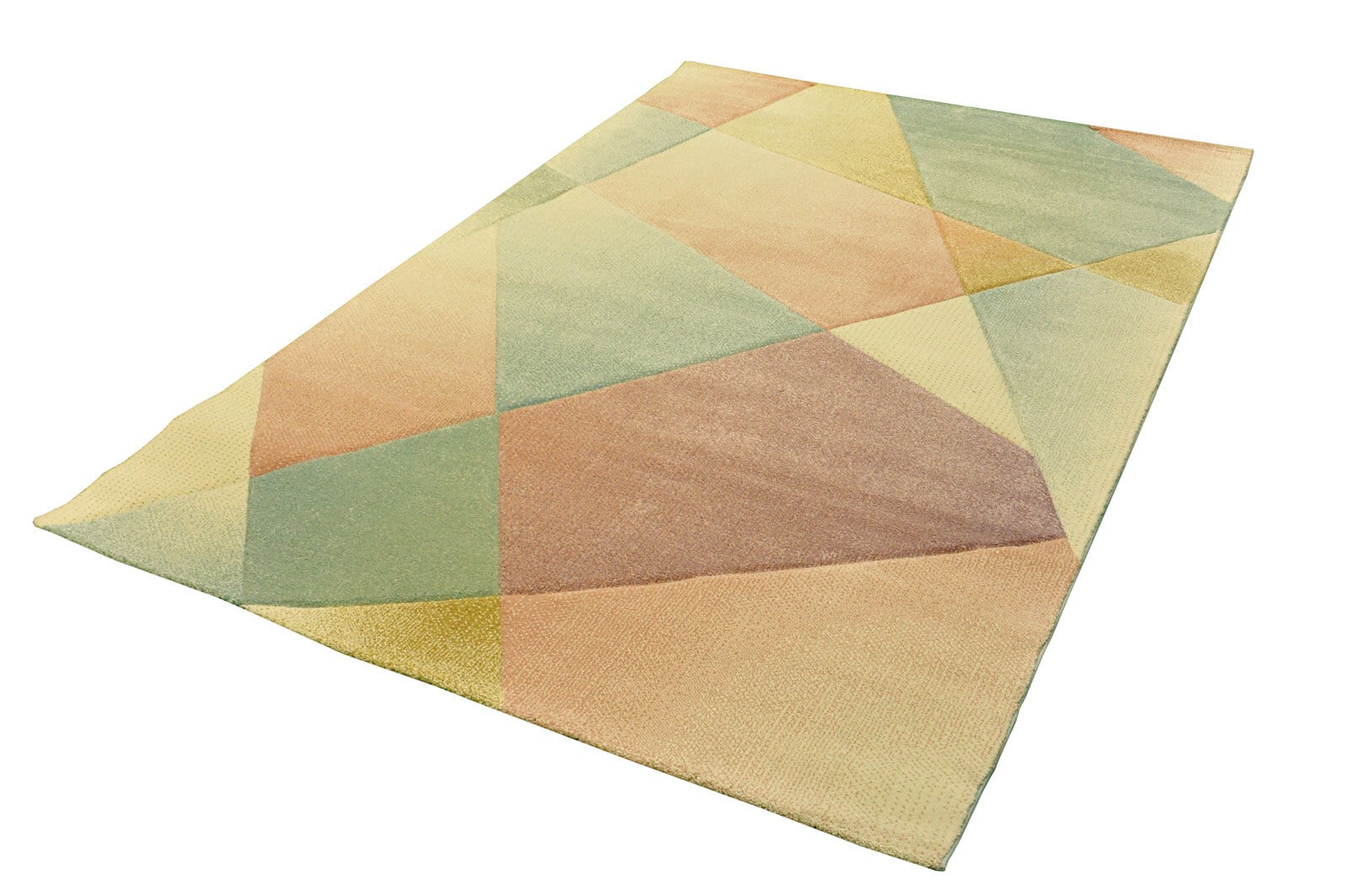 Webteppich Diamond Pastel 120 x 170 cm mehrfarbig 