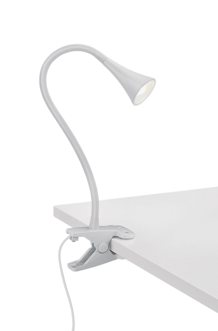 LED-Klemmleuchte Viper Weiß 1-flammig