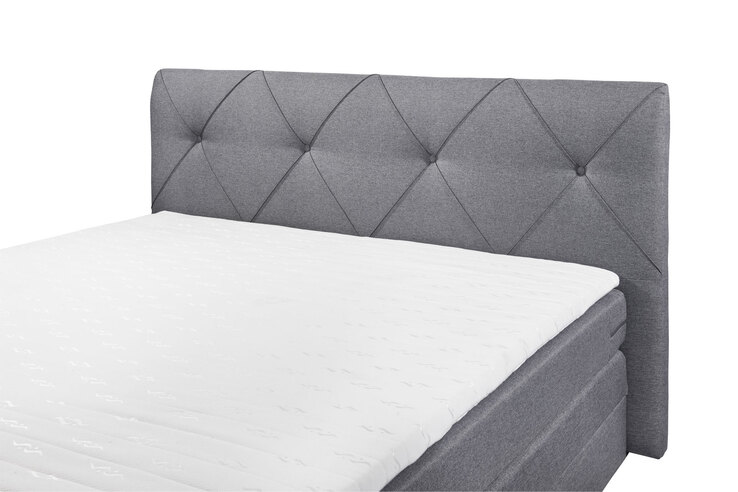 Boxspringbett Calgary 2 Anthrazit 180x200cm