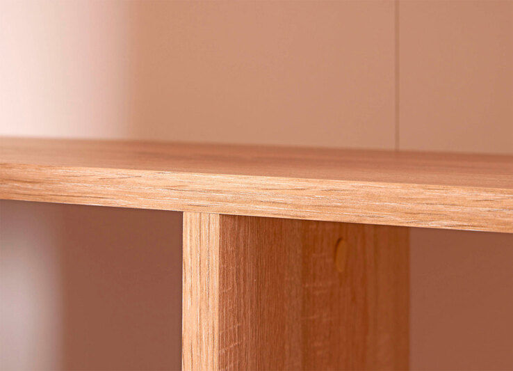Mehrzweckschrank Bastian Sonoma-Eiche Dekor 70x189x34 cm