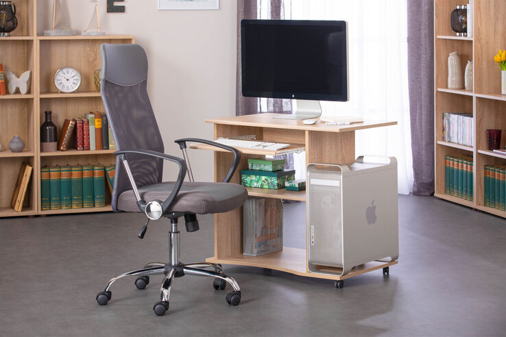 Schreibtisch Lars Sonoma Eiche Dekor braun 80 x 50 cm