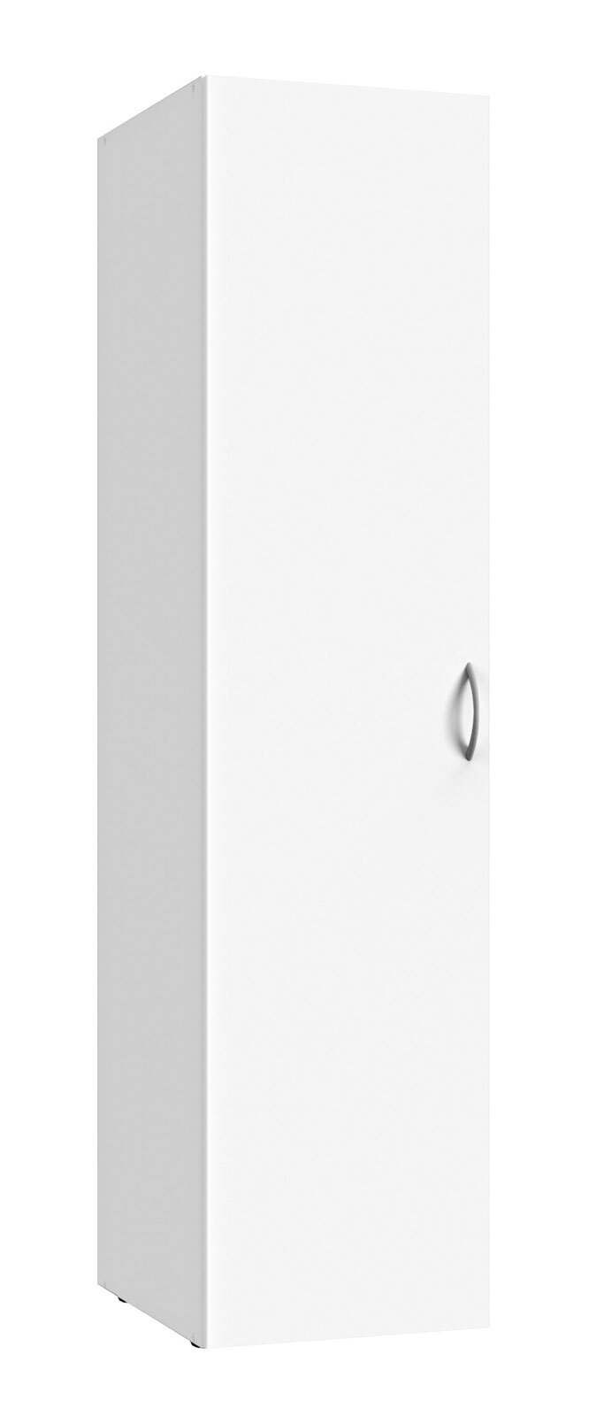 Drehtürenschrank Multiraumkonzept 50x185x54 cm weiß