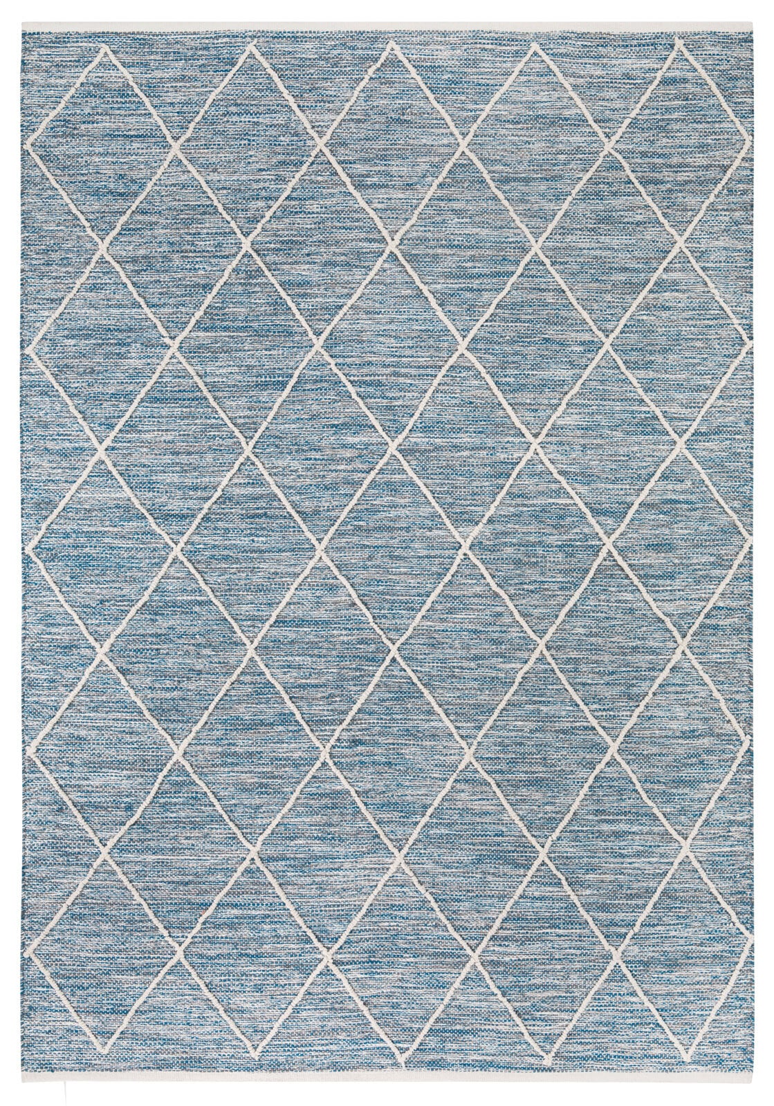 Kelim-Teppich Trelleborg 70 x 140 cm Blau