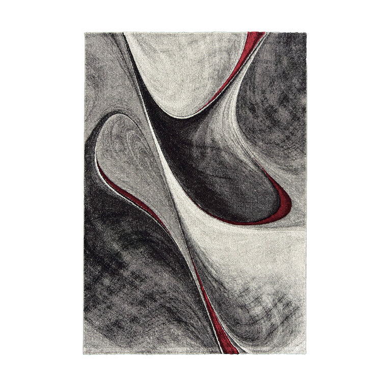 Webteppich Brilliance 80 x 150 cm rot