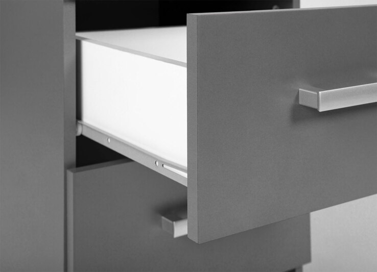 Kommode Robert 2 grau 41,2x50,8x40 cm