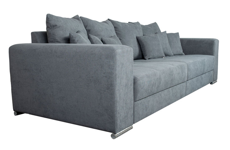 Bigsofa Rose 262 x 82 x 111 cm grau