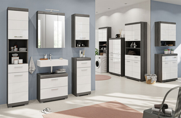 Badmidischrank Scout 74x141x31cm