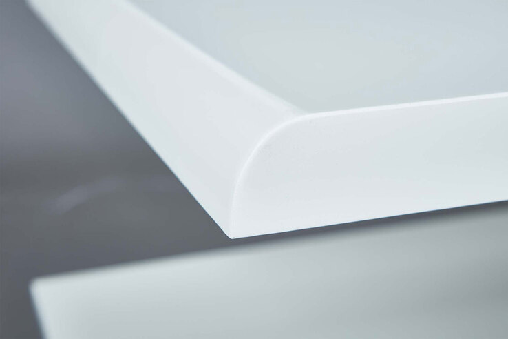 Couchtisch Arian Dekor Wildeiche/weiß 110x45x66 cm