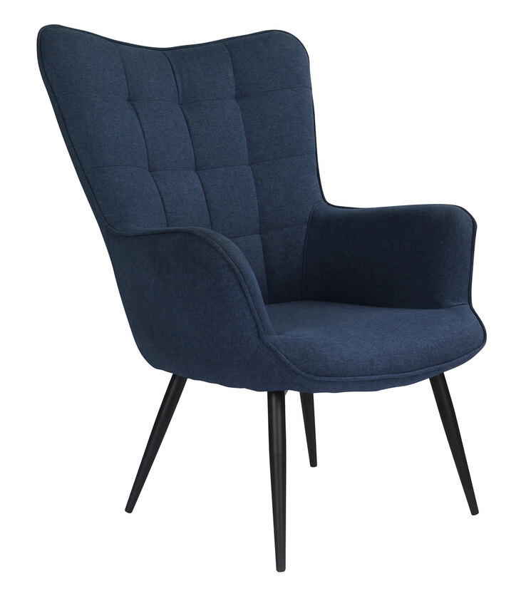 Relaxsessel Benno 69 x 92 x 80 cm blau