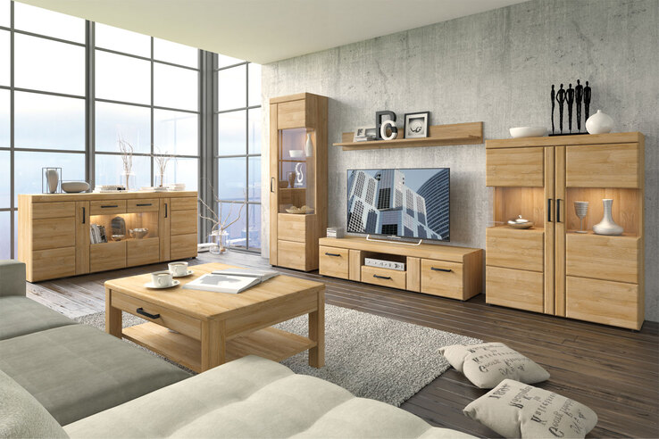 Vitrine Cortina braun 58 x 195 cm