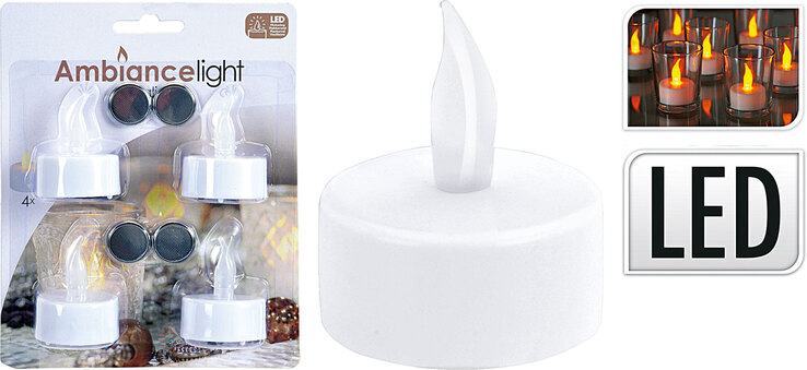 LED-Teelicht 4er-Set