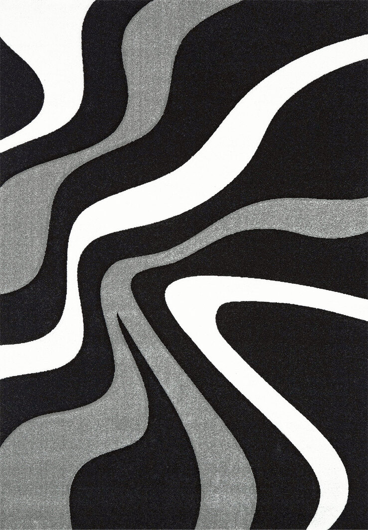 Webteppich Diamond Welle 160 x 230 cm