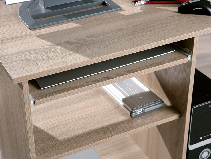 Schreibtisch Lars Sonoma Eiche Dekor braun 80 x 50 cm