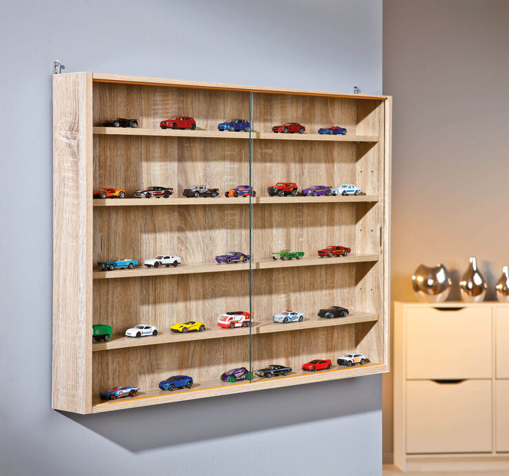 Sammlervitrine Fabio Dekor Sonoma-Eiche