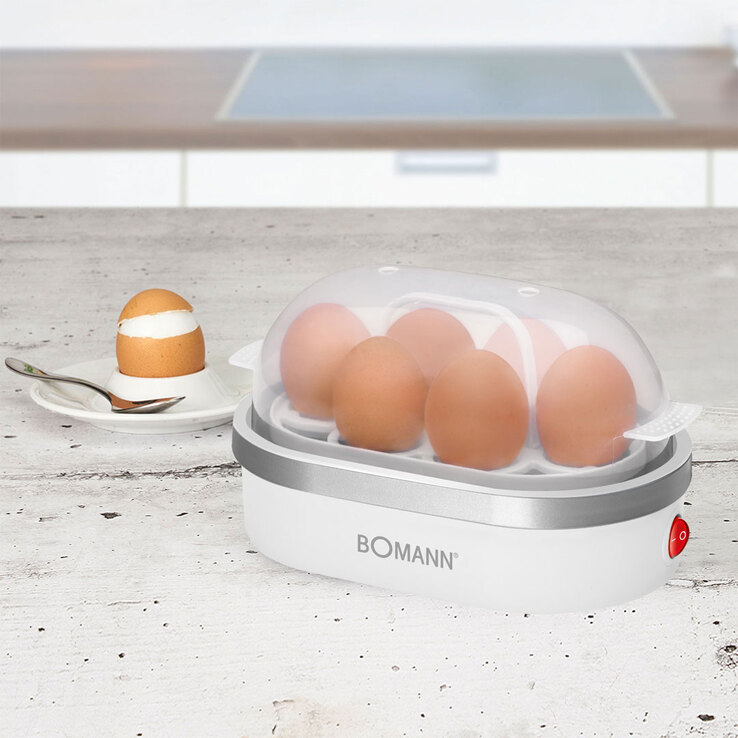BOMANN Eierkocher EK 5022 CB Weiß 400 Watt