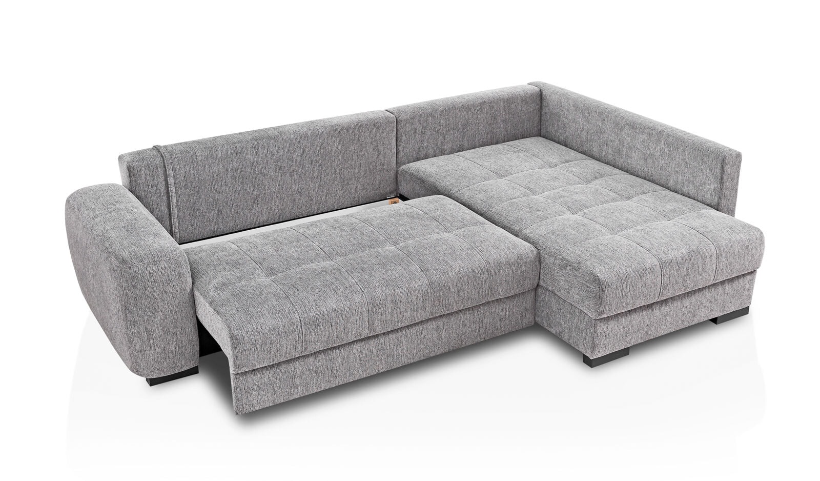 Ecksofa Freddy de Luxe 269 x 179 cm / 179 x 269 cm stone