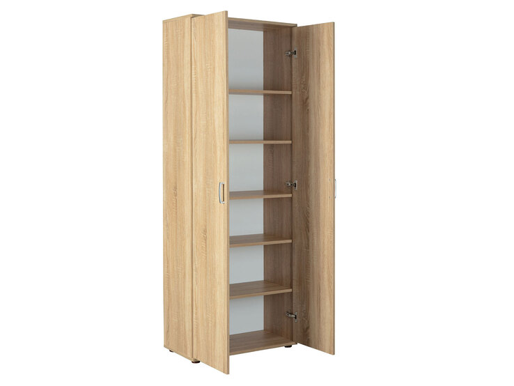 Mehrzweckschrank Bastian Dekor Sonoma-Eiche 70x189x34 cm