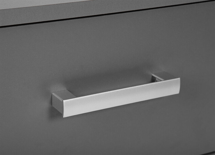 Kommode Robert 6 grau 121,8 x 50,8 x 40 cm