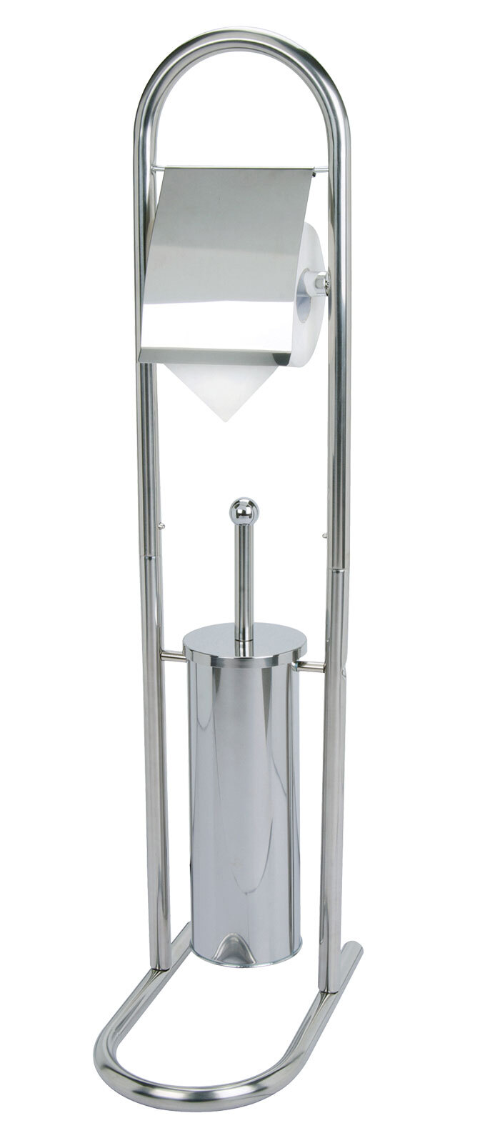 WC-Garnitur Edelstahl rostfrei ca. 80 cm